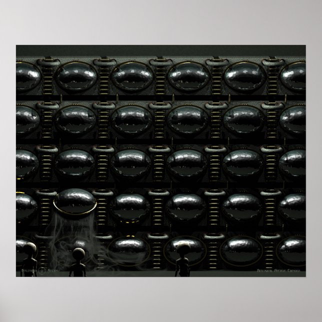 Póster Cámara Biológica de Reciclaje (Frente)