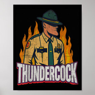 Póster Cámara corporal del sargento oficial Cius Thunder 