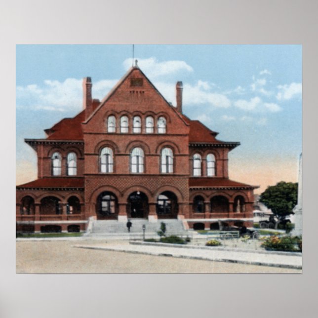 Póster Cámara de Tribunal del Oeste de Florida (Frente)