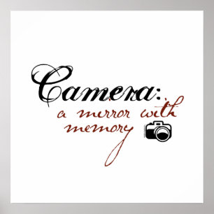 Póster Cámara: Espejo con memoria