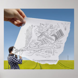 Póster Cámara Lápiz Vs - Inspiración