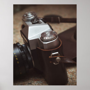 Póster Cámara vintage