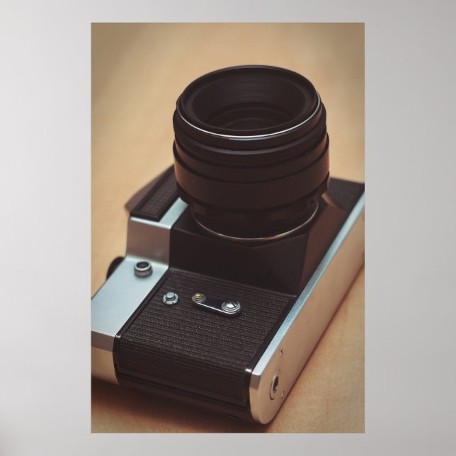 Póster Cámara vintage (Frente)