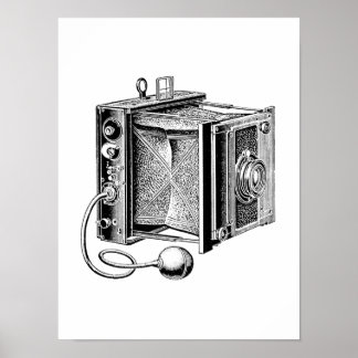 Póster Cámara vintage - Fotografía de cámaras antiguas