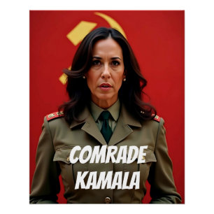 Póster Camarada Kamala 2024