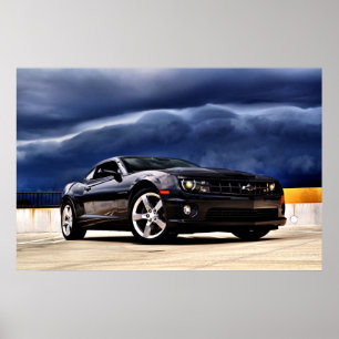 Póster Camaro Black SS