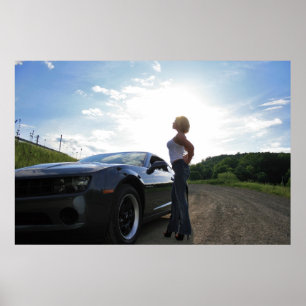 Póster Camaro Chica
