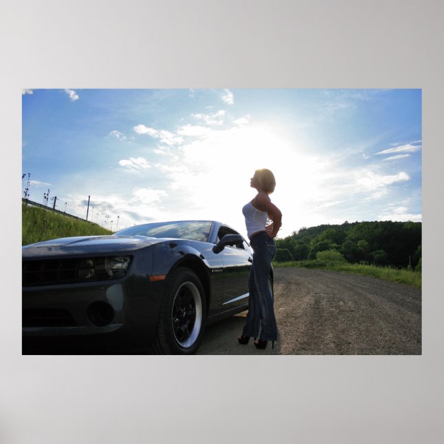 Póster Camaro Chica (Frente)