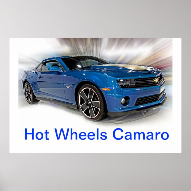 Póster Camaro Hot Wheels Special Edition (Frente)