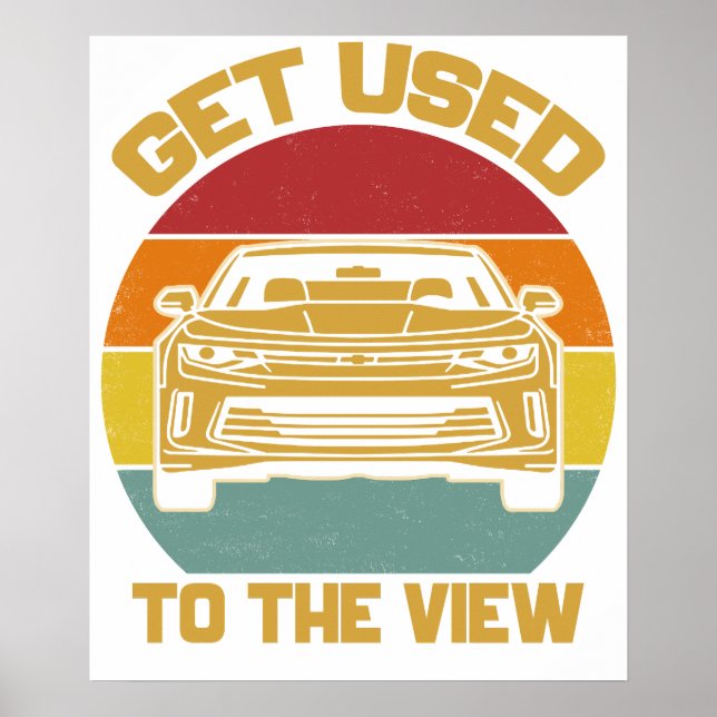 Póster Camaro SS RS 2 Chevy de 5ta generación (Frente)