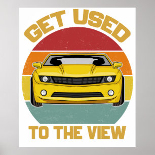 Póster Camaro SS RS Chevy de 5ta generación
