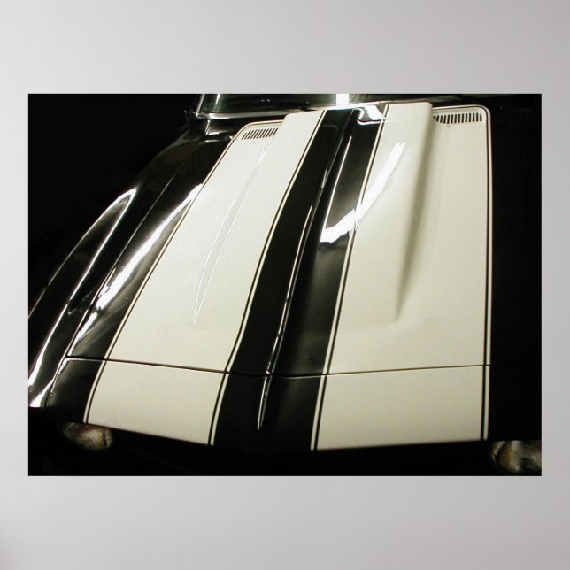 Póster Camaro Stripes (Frente)