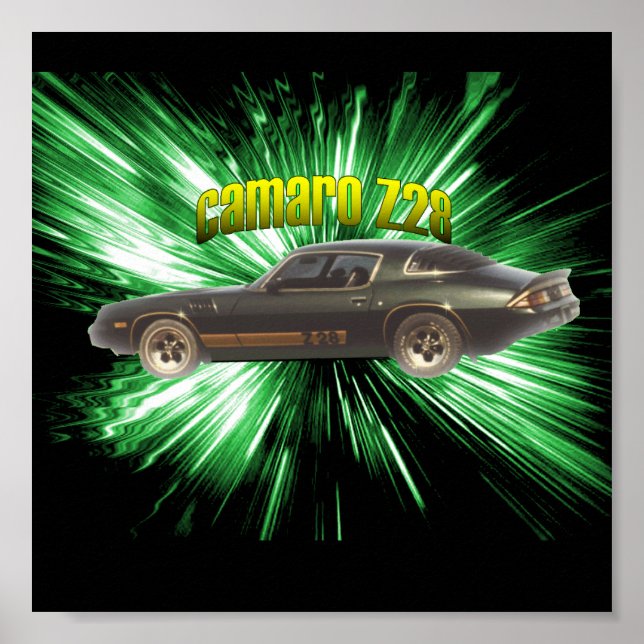 Póster Camaro Z28 (Frente)