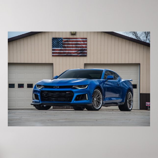 Póster Camaro ZL1 (Frente)