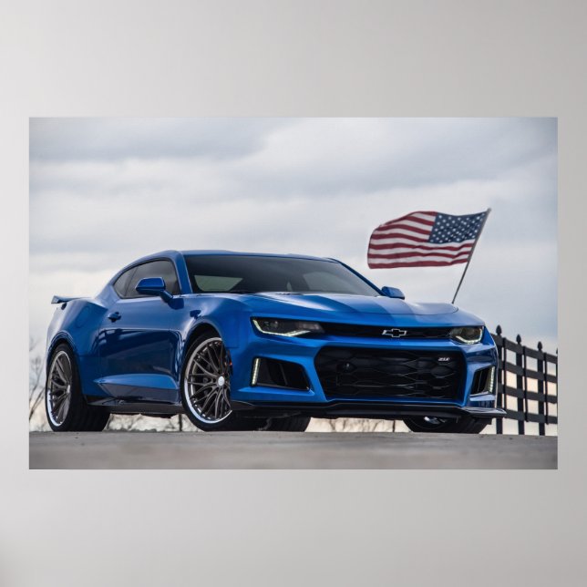 Póster Camaro ZL1 (Frente)