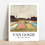 Póster Camas de flores en Holanda por Vincent Van Gogh<br><div class="desc">Camas de flores en Holanda (1883) de Vincent Van Gogh</div>