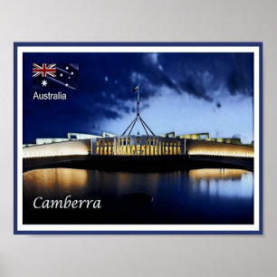Póster Camberra - Australia - Poster