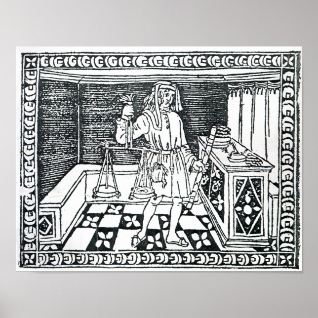 Póster Cambiador de dinero (Frente)