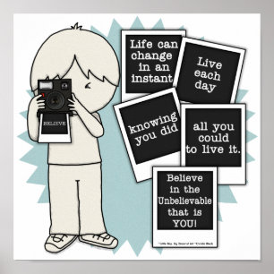 Póster Cambiar en un Poster instantáneo