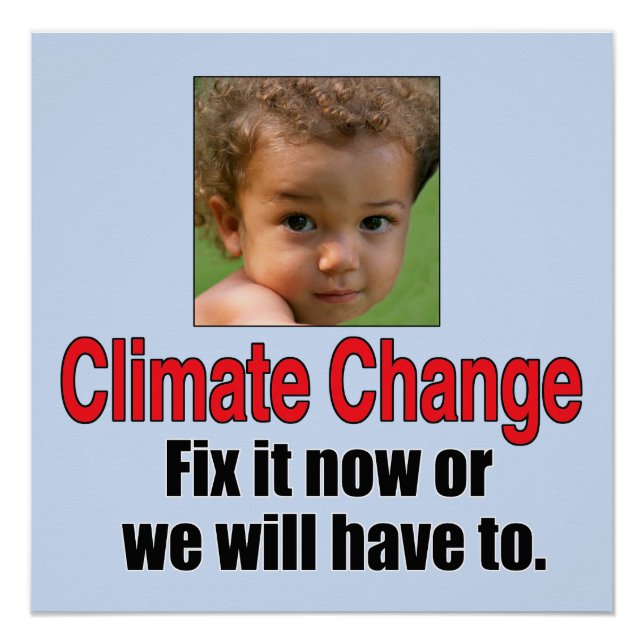 Póster Cambio Climático (Anverso)