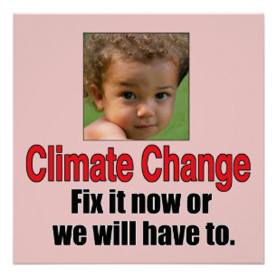 Póster Cambio climático