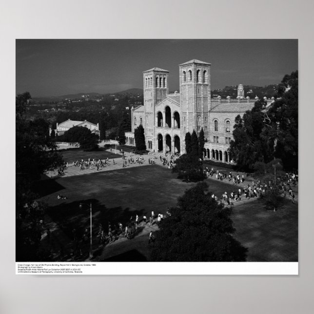 Póster Cambio de clase, desde la parte superior del edifi (Frente)