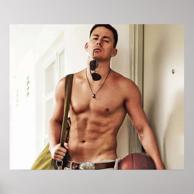 PÓSTER CAMBIO DE TATUM SHIRTLESS (Frente)