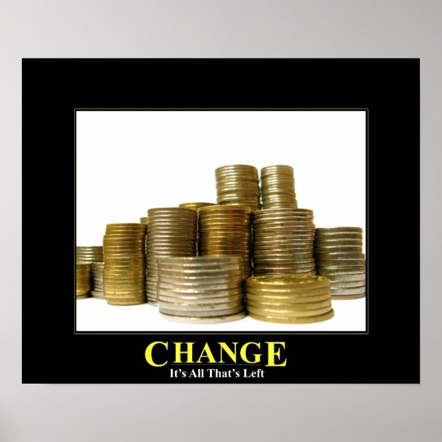 Póster Cambio...Es todo lo que queda Poster (Frente)