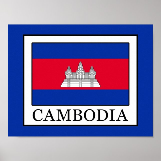 Póster Camboya (Frente)