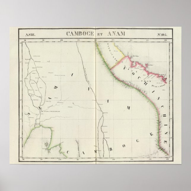 Póster Camboya 105 (Frente)