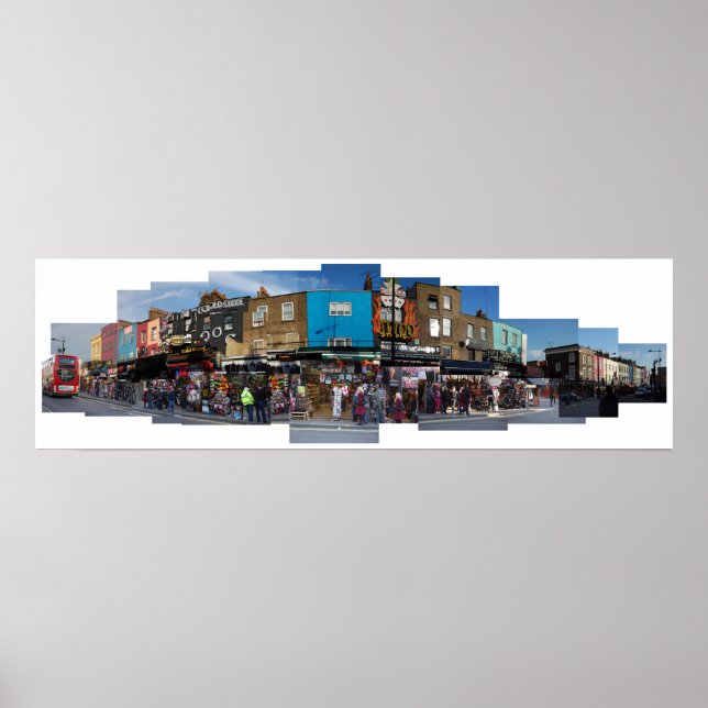 Póster Camden London (Frente)