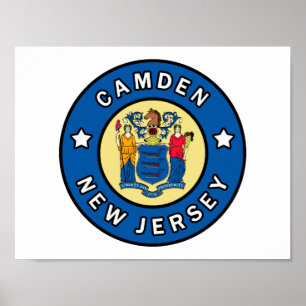Póster Camden New Jersey