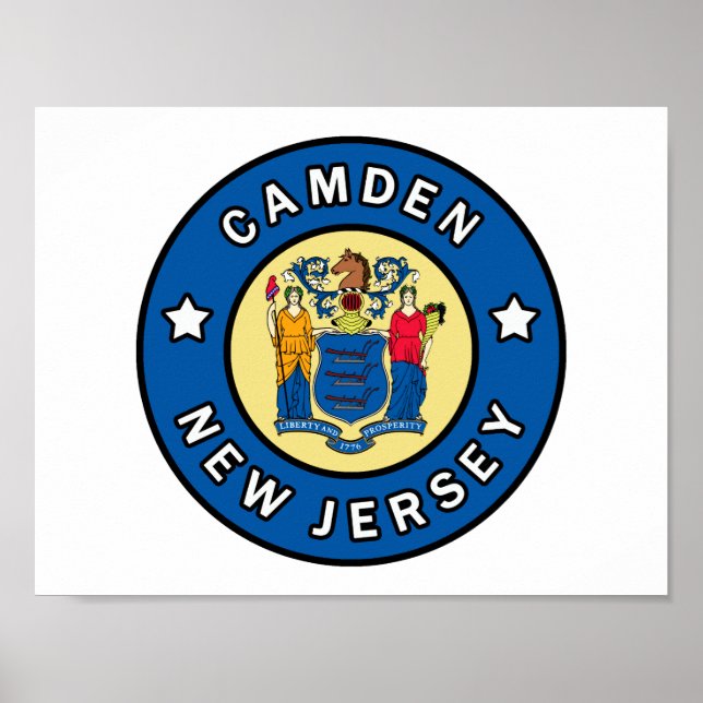 Póster Camden New Jersey (Frente)