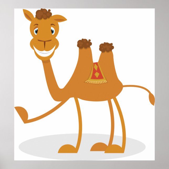 Póster Camel divertido (Frente)