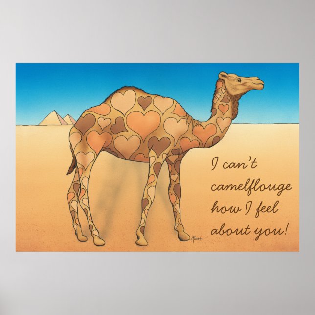Póster Camelflouge (Frente)