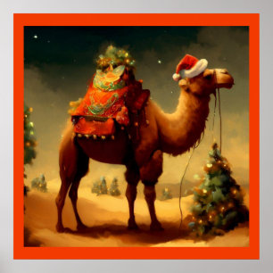 Póster Camello 1 de los navidades