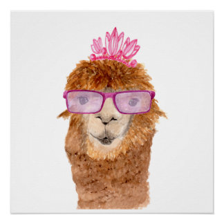 Póster Camello Hipster T-Shirt