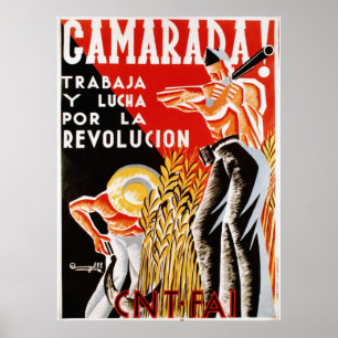 Póster ¡Camerada! cártel [poster de los camaradas]