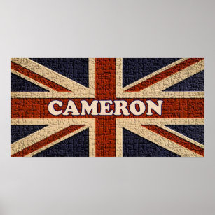 Póster Cameron ~ Elecciones generales políticas del Reino