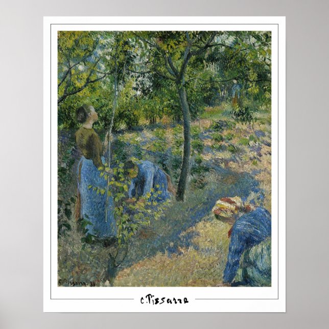 Póster Camille Pissarro Zedign Art Poster #30 (Frente)