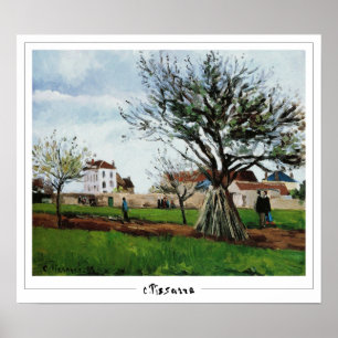Póster Camille Pissarro Zedign cartel #223-2