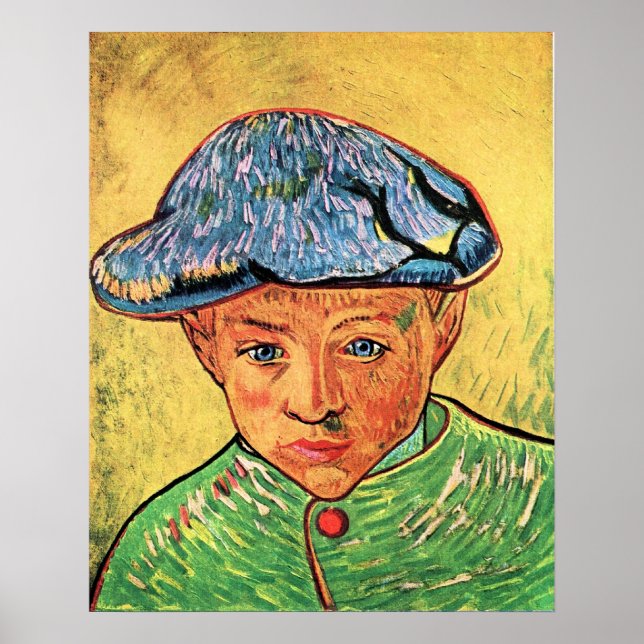 Póster Camille Roulin por Vincent van Gogh (Frente)