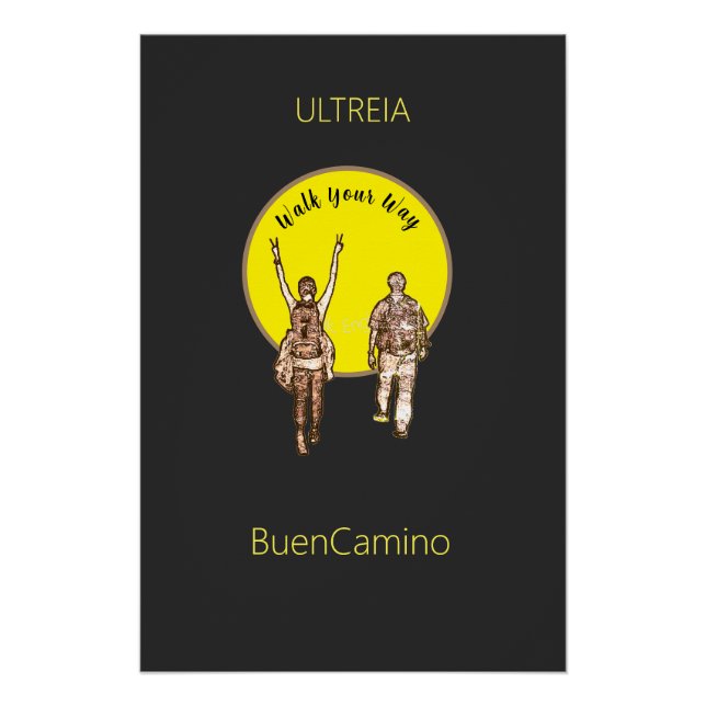 Poster Camina a tu manera (Anverso)