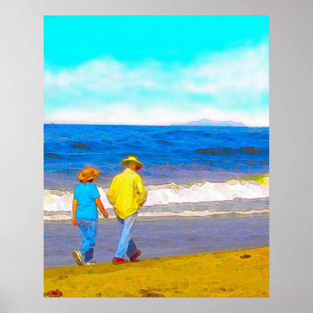 Póster Caminando (Frente)