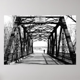 Póster Caminando lejos