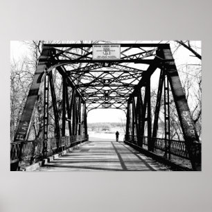 Póster Caminando lejos