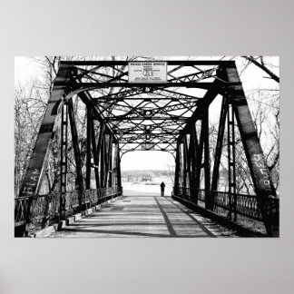 Póster Caminando lejos