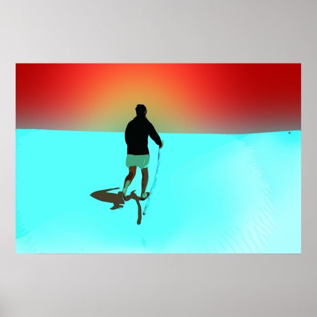 Póster Caminando por el desierto (Frente)