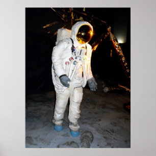 Póster Caminando por el espacio