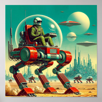 Póster Caminante de arena 